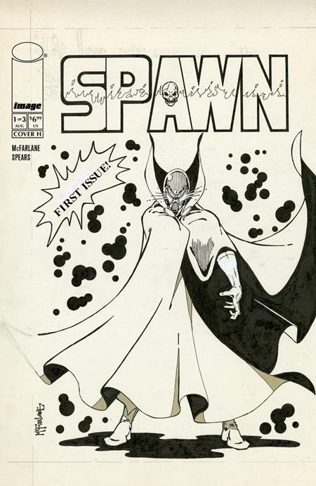 SPAWN \'77 #1 (1:100 TODD MCFARLANE RETRO ORIGINAL)(MARK SPEARS)(2026) ~ Image
