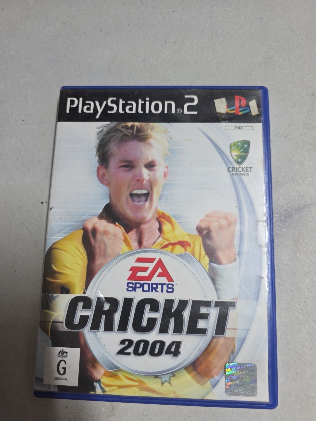 Cricket 2004 Sony PS2 Playstation 2 EA Sports Game With Manual PAL Australia