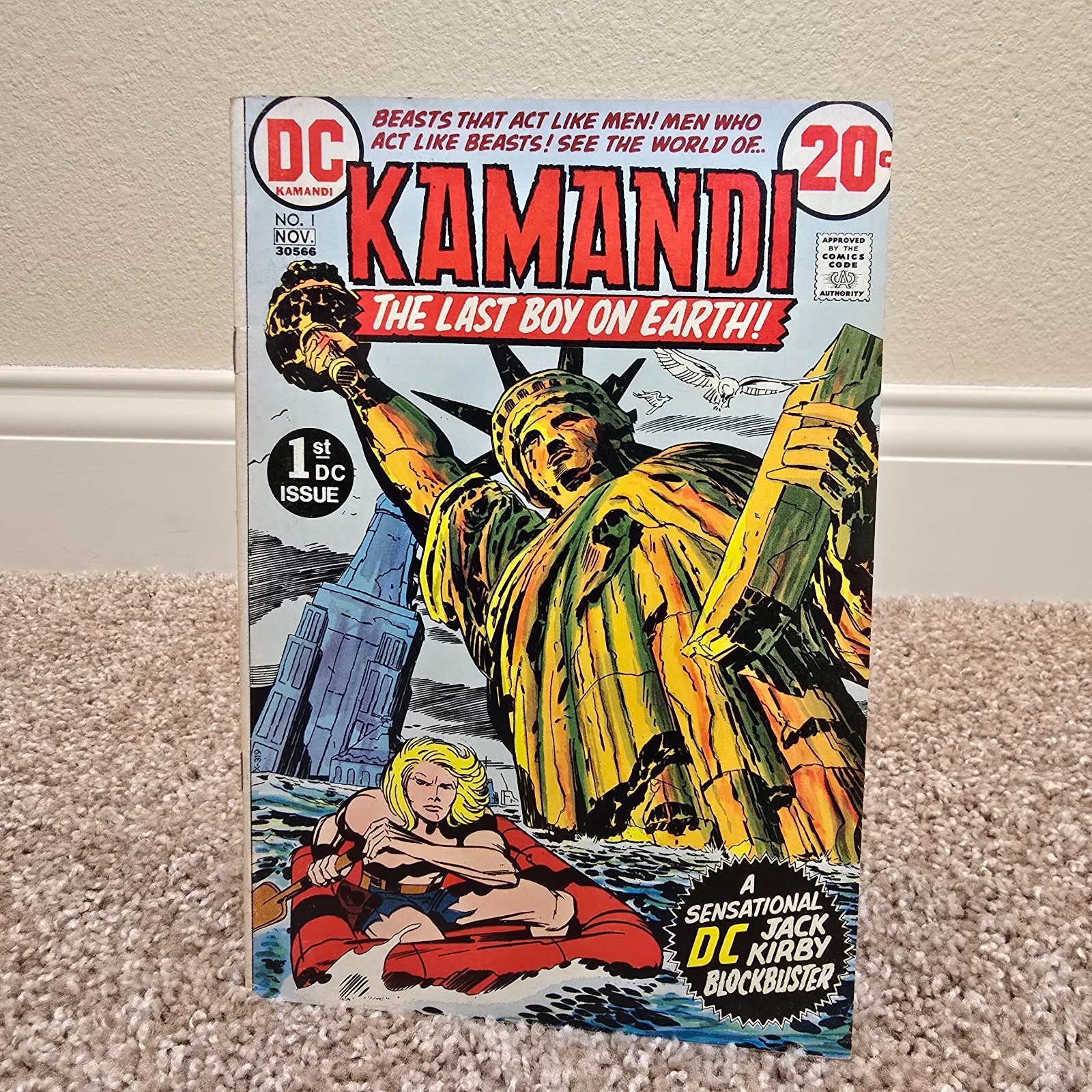 Kamandi #1 DC Comics 1972 1st appearance & Origin of Kamandi Bronze Age Key