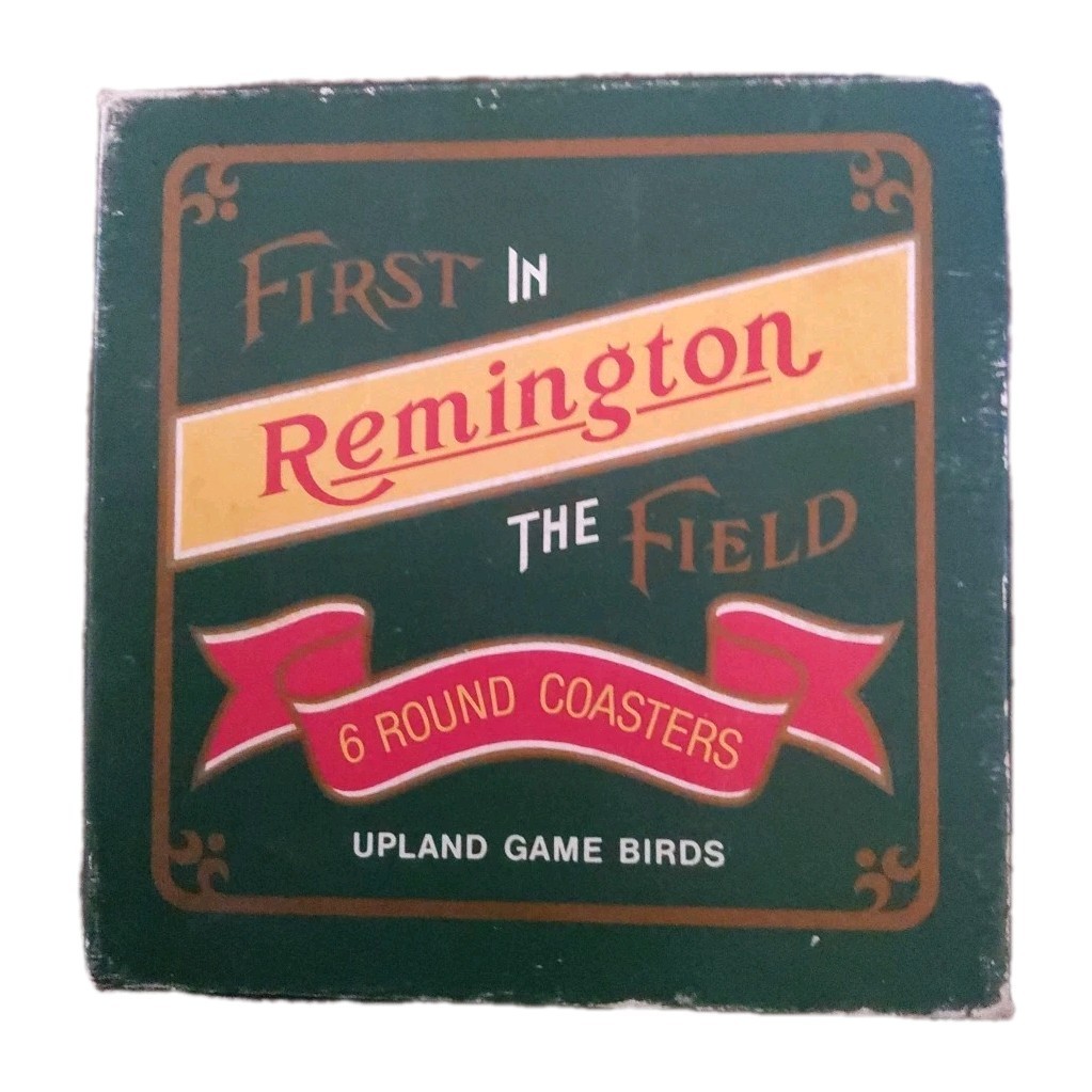 Remington Pimpernel Upland Game Birds First In The Field Melamine Cork Coasters