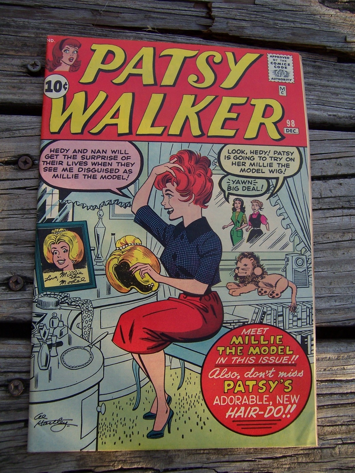 Patsy Walker, #98, Fine-Very Fine, 1961, Overall Great Cond for 65 year old book