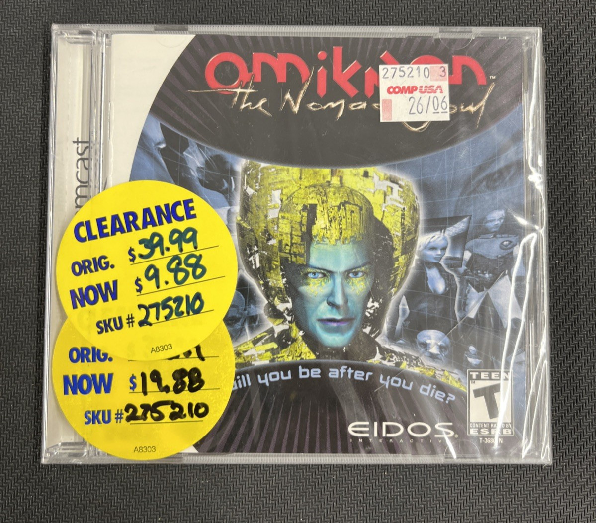Sega Dreamcast Omikron The Nomad Soul NEW SEALED Jewel #1 Video Game