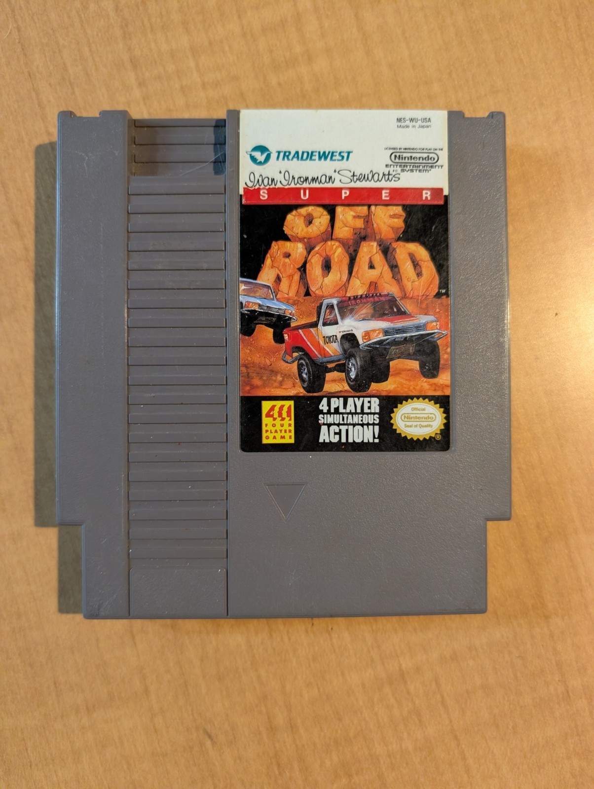 Ivan Ironman Stewart's Super Off Road (Nintendo NES) Authentic Tested Cart Only