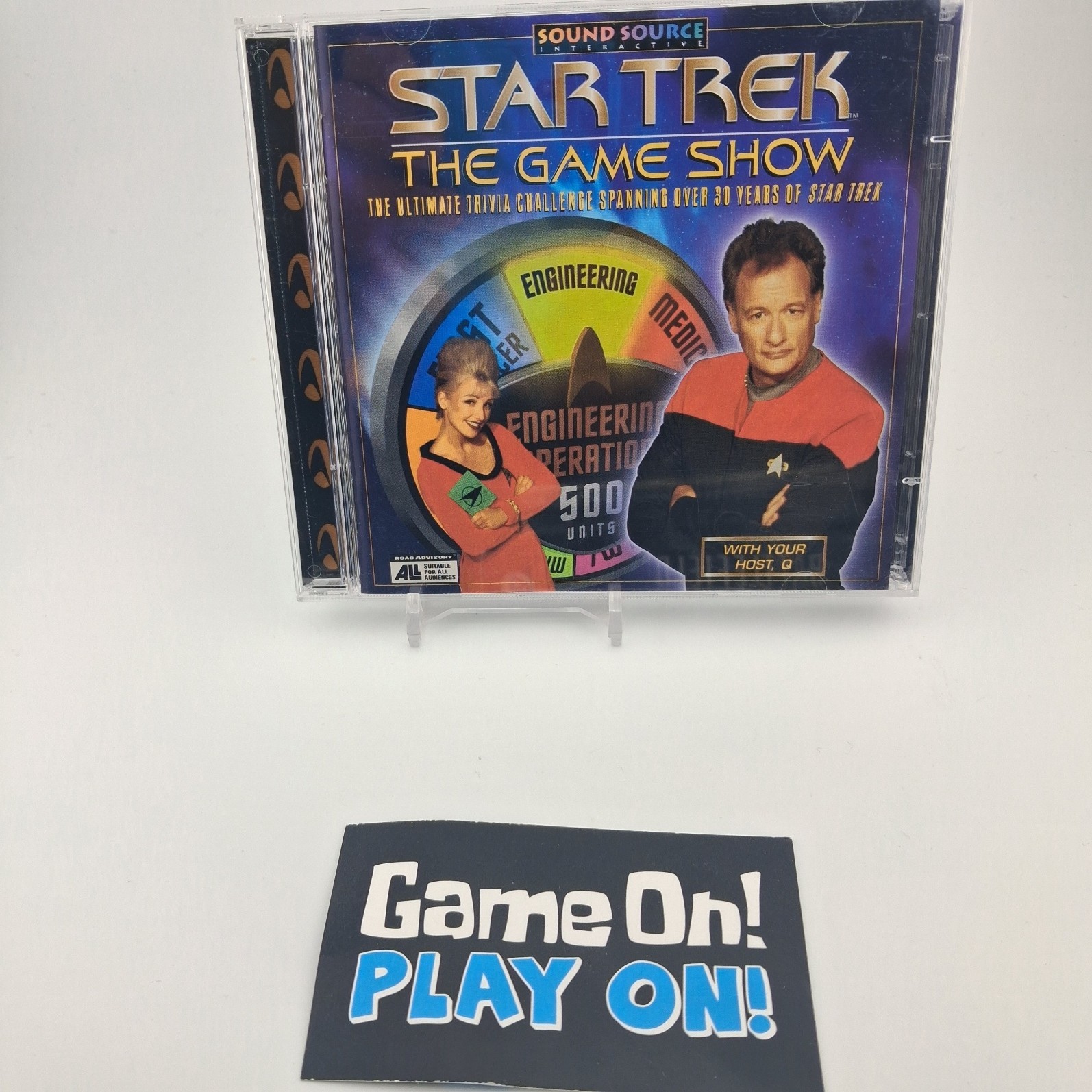 Star Trek: The Game Show (PC, 1998) Used