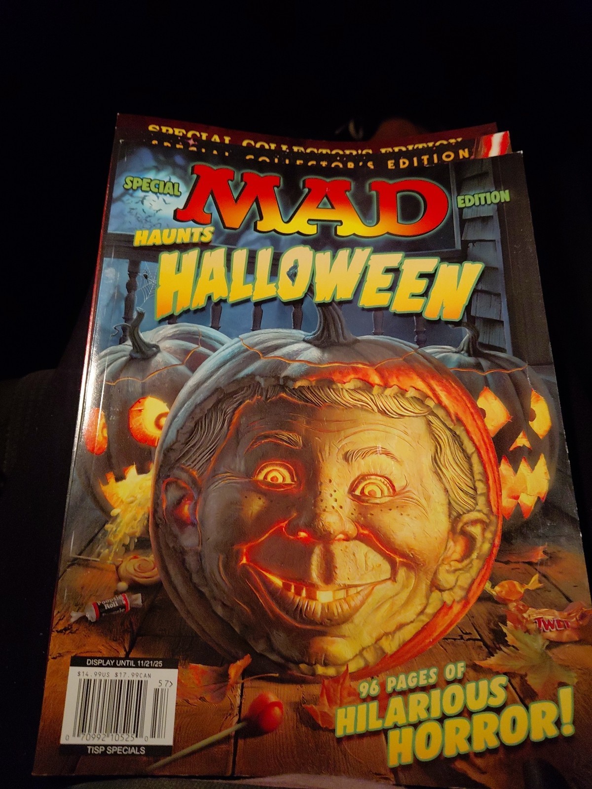 Mad Magazine Haunts Halloween 2025 Humorous Horror Illustration