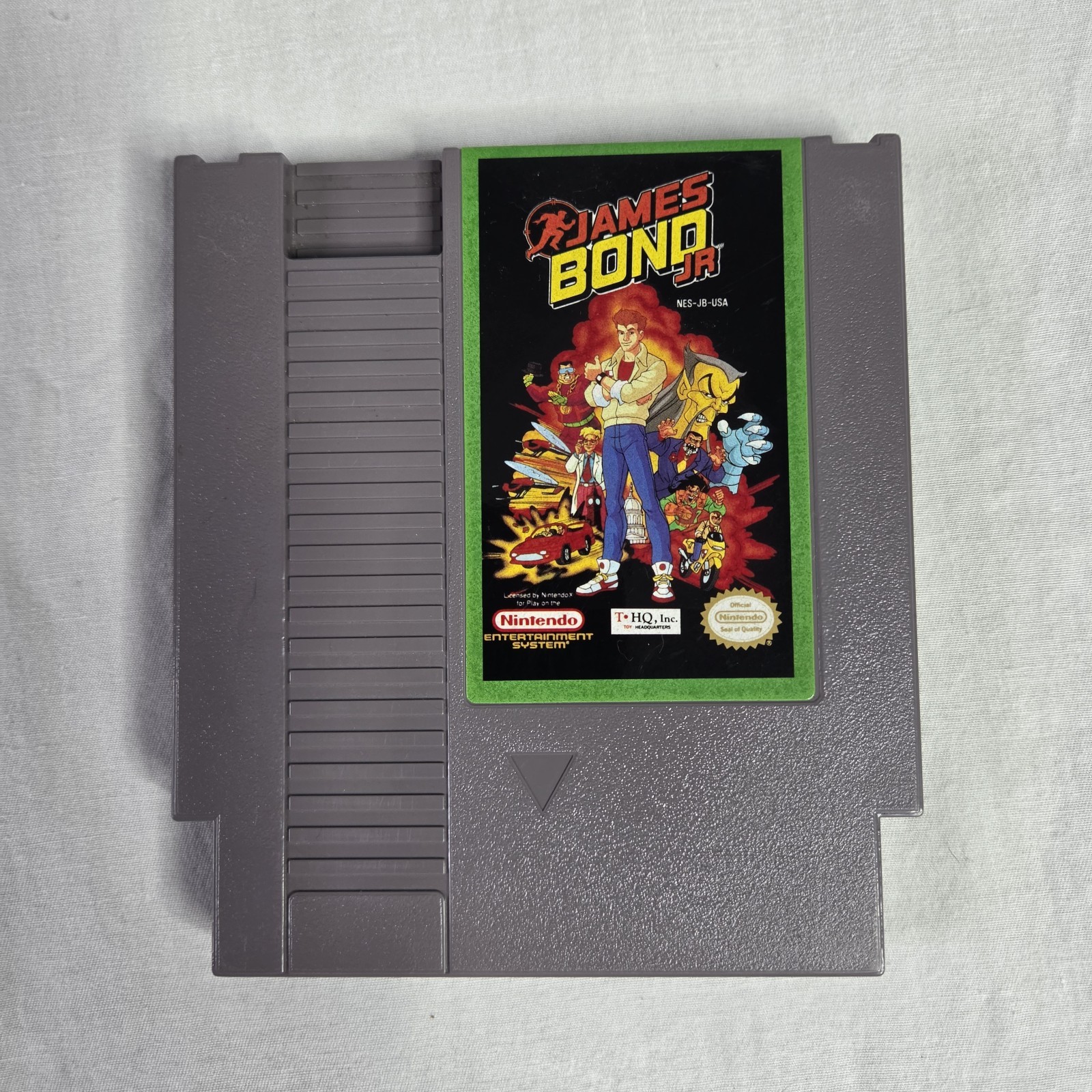 James Bond Jr. NES Nintendo Cartridge Only Authentic Tested 