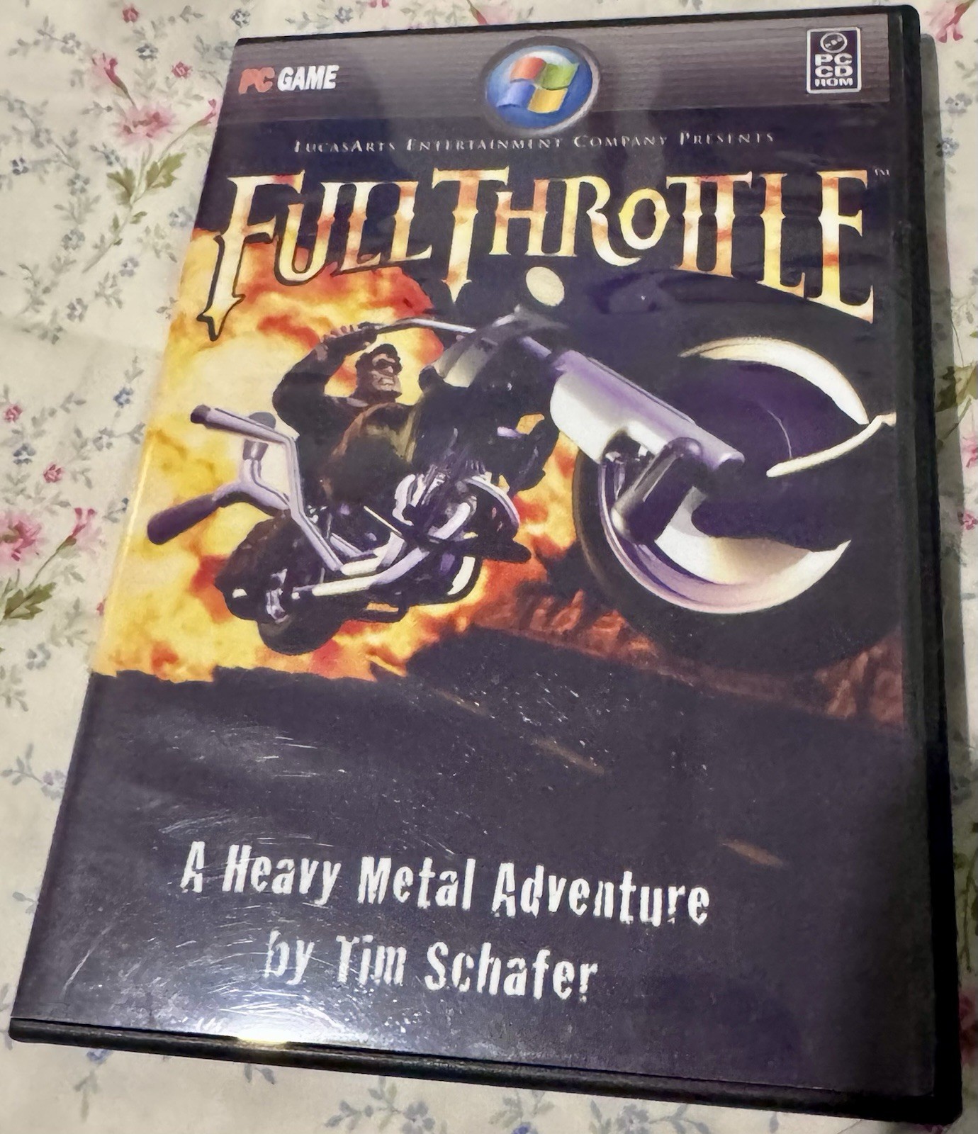 Full Throttle CD ROM PC LucasArts
