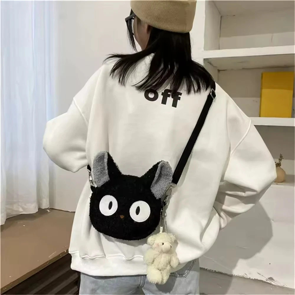 Black Cat Plush Small Bag Inspired By Ghibli Kiki’s Delivery Service Jiji