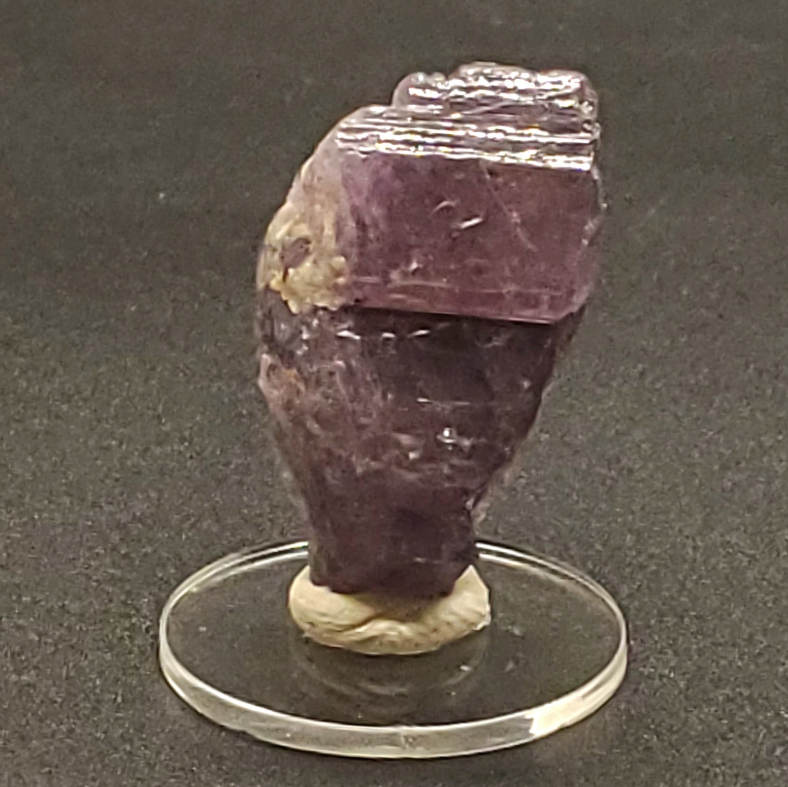45.2ct Purple Scapolite With Strong UV Fluorescence Mined In Badakhshan...
