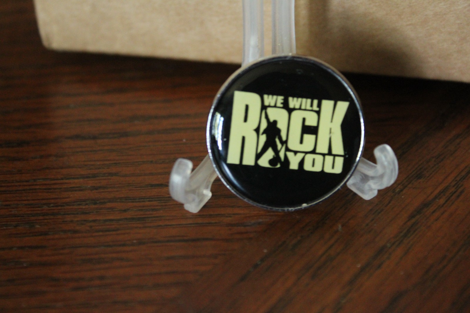 WE WILL ROCK YOU PIN