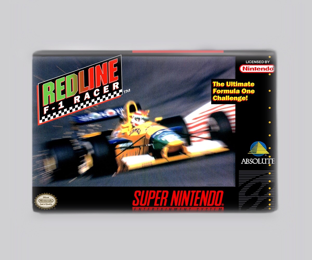 REDLINE F-1 RACER /  SNES - 2
