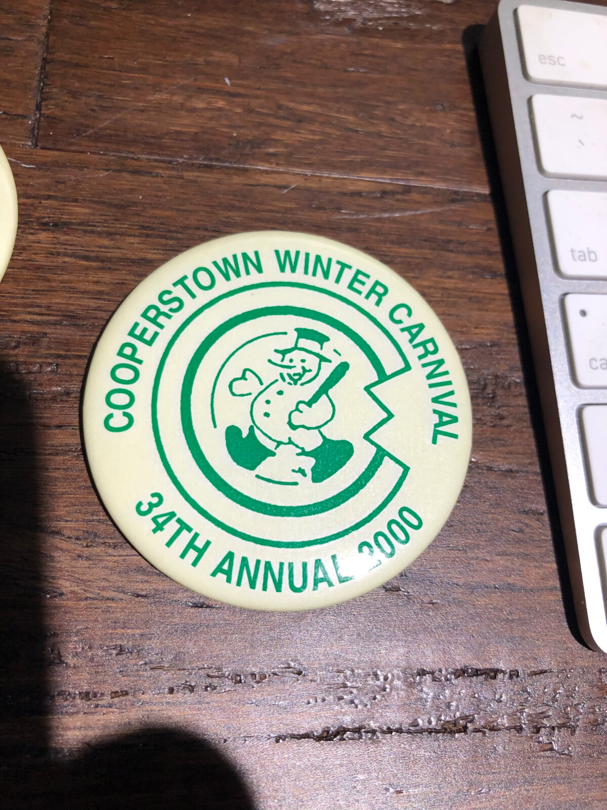 WANTED TO BUY- cooperstown winter carnival pin button