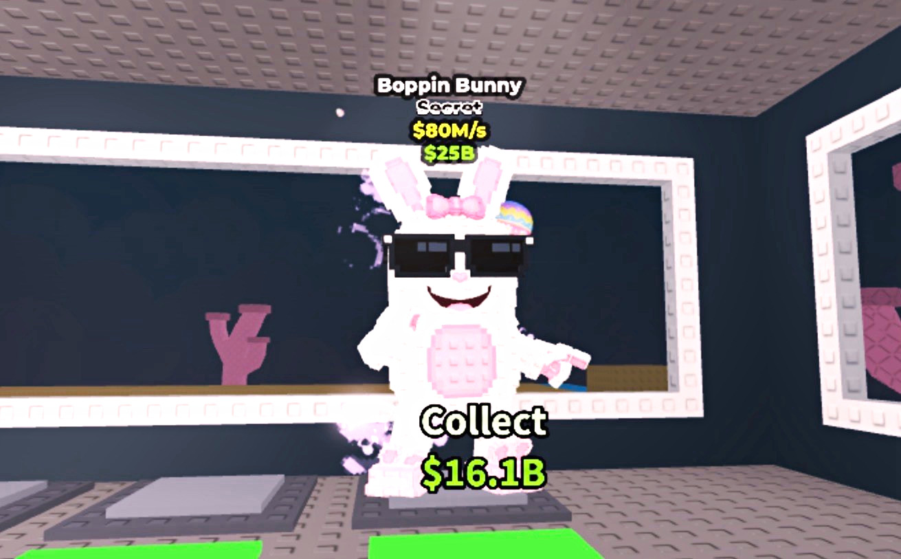 Boppin Bunny Secret Generation Crypto-Collectible In-Game Item $80M/s ID $25B