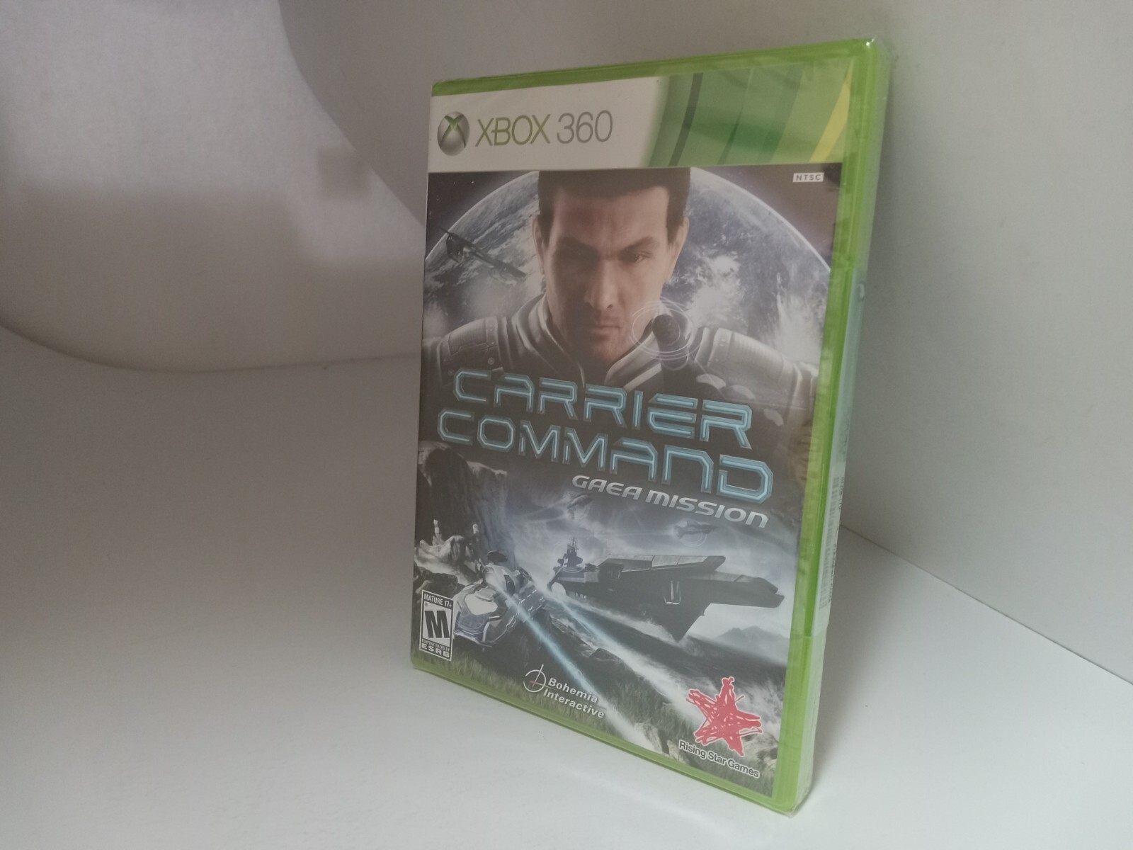 CARRIER COMMAND GAEA MISSION NEW Factory Sealed with Y Folds for XBOX 360   #49G