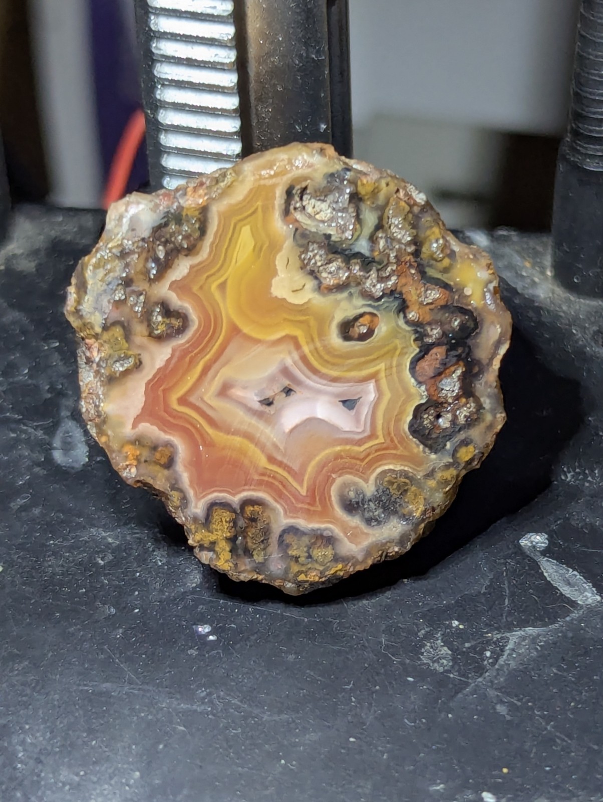 Exotic Rare Agate Stone   
