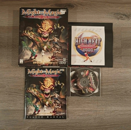 Might And Magic VII For Blood And Honor CD-Rom Big Box CIB COMPLETE 1999