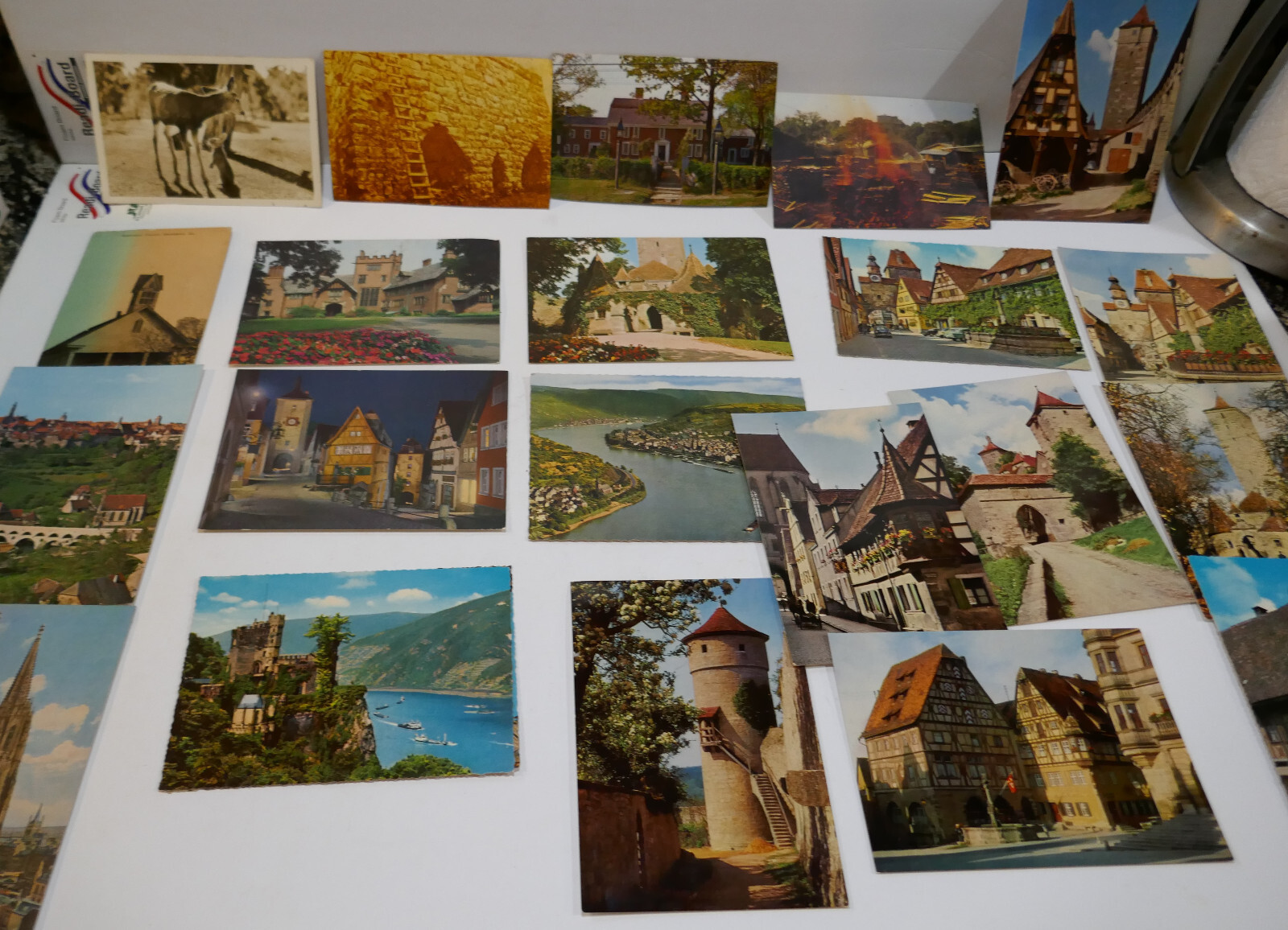 50+ 50\'s & 60\'s Color  NON U.S. Tourist Destination  Postcard  set in good shape