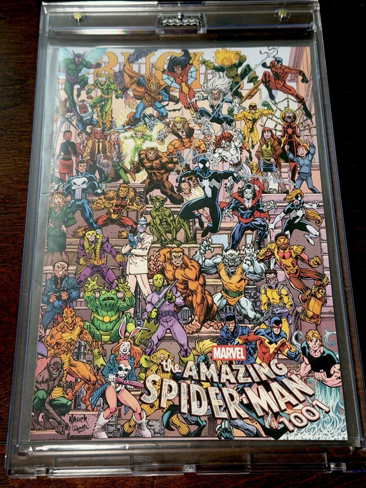FREE SHIPPING The Amazing Spider-Man #1001 Todd Nauck Connecting Variant.