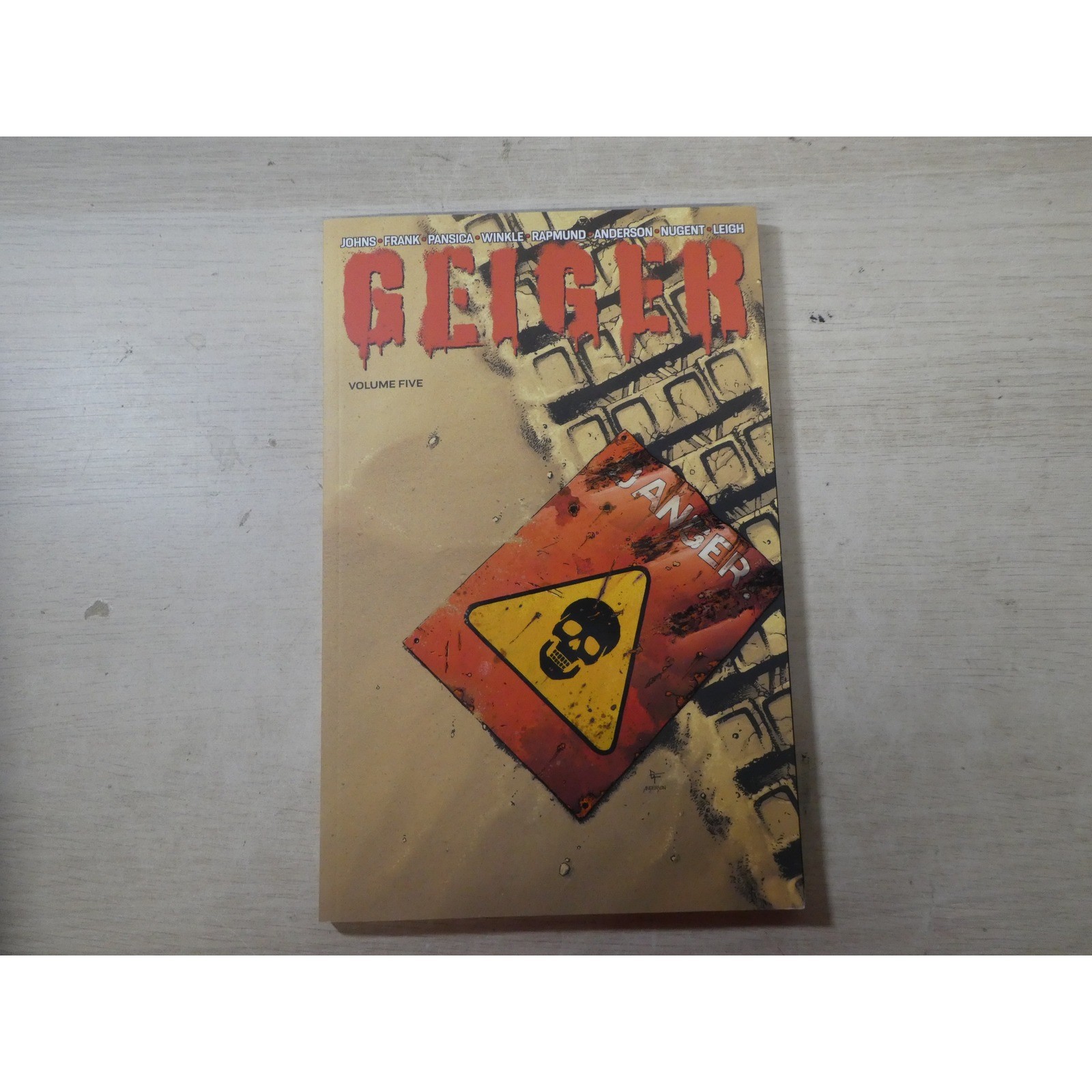 Geiger Volume 5 TPB Image Comics Ghost Machine Geoff Johns Gary Frank 2024