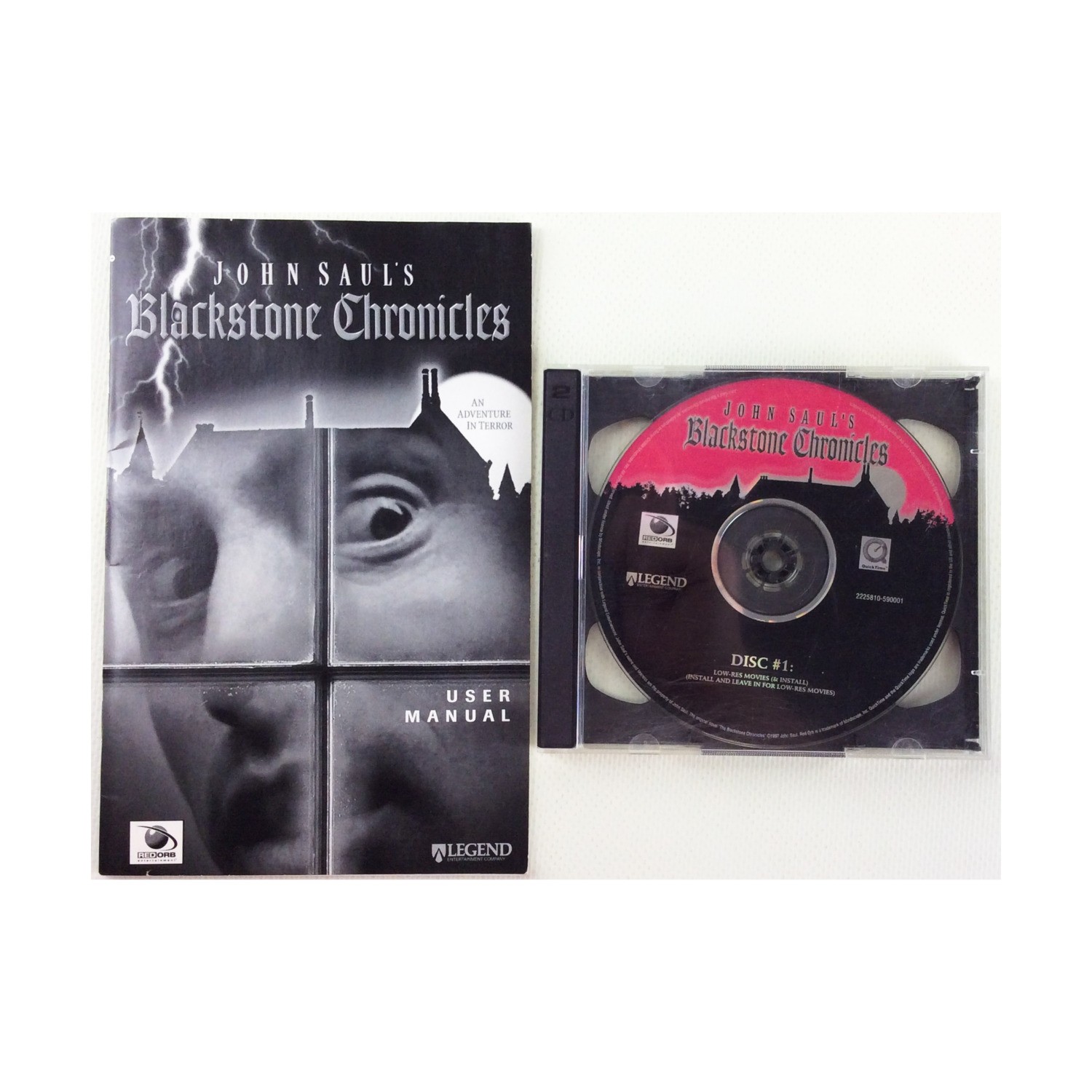 Mindscape Computer Game John Saul's Blackstone Chronicles EX