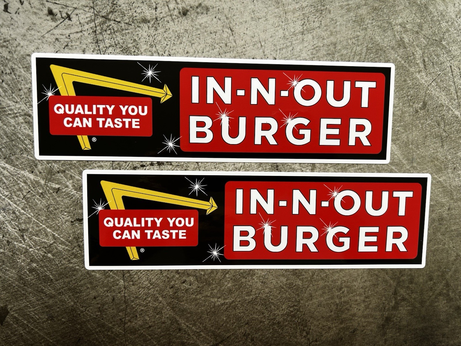 BURGER STICKERS Wendy’s Burgers Stickers Fast Food Decals Canes McDonalds