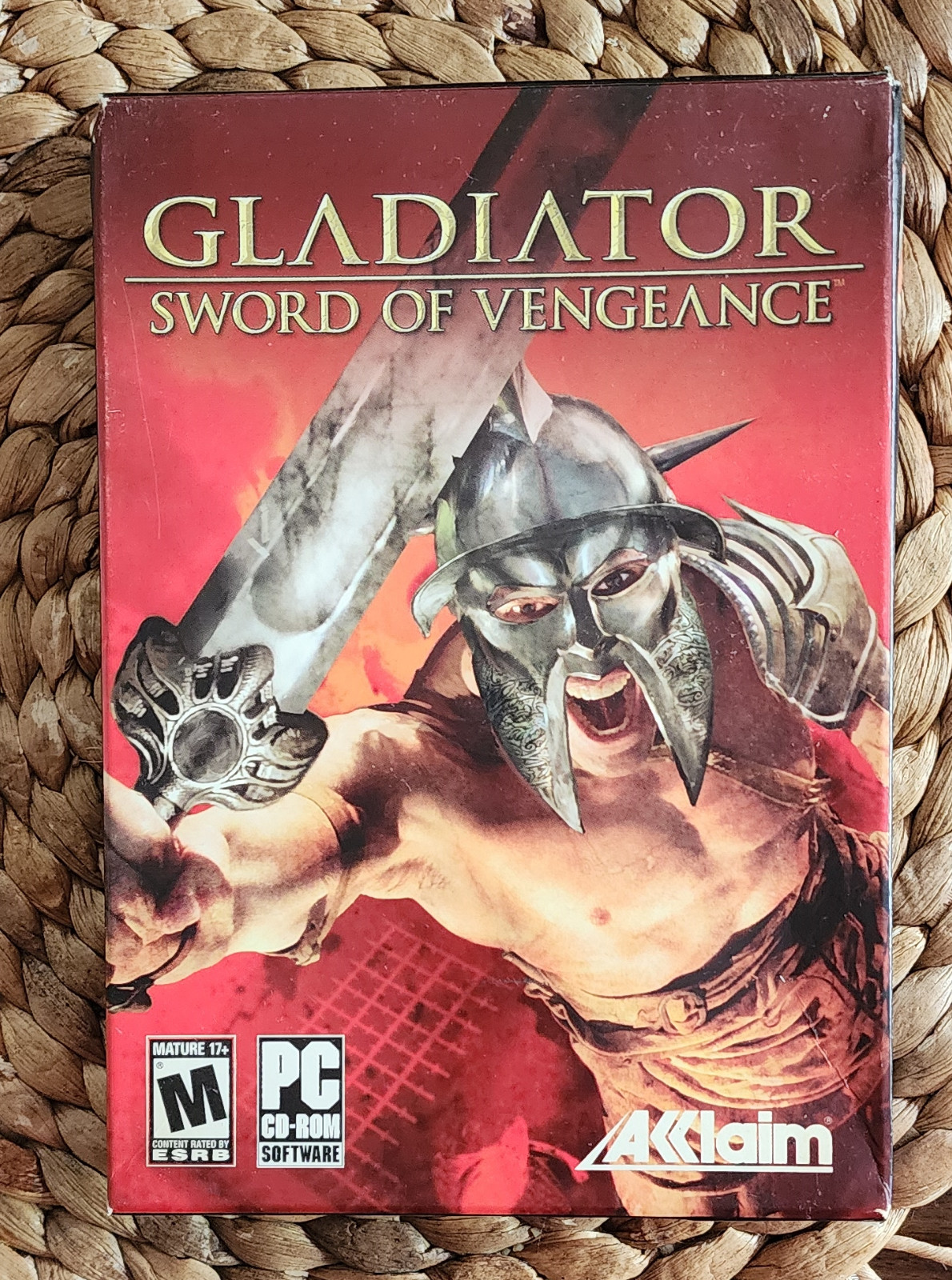 Gladiator Sword of Vengeance (2003) PC NEW Factory Sealed Box - ACTION FUN
