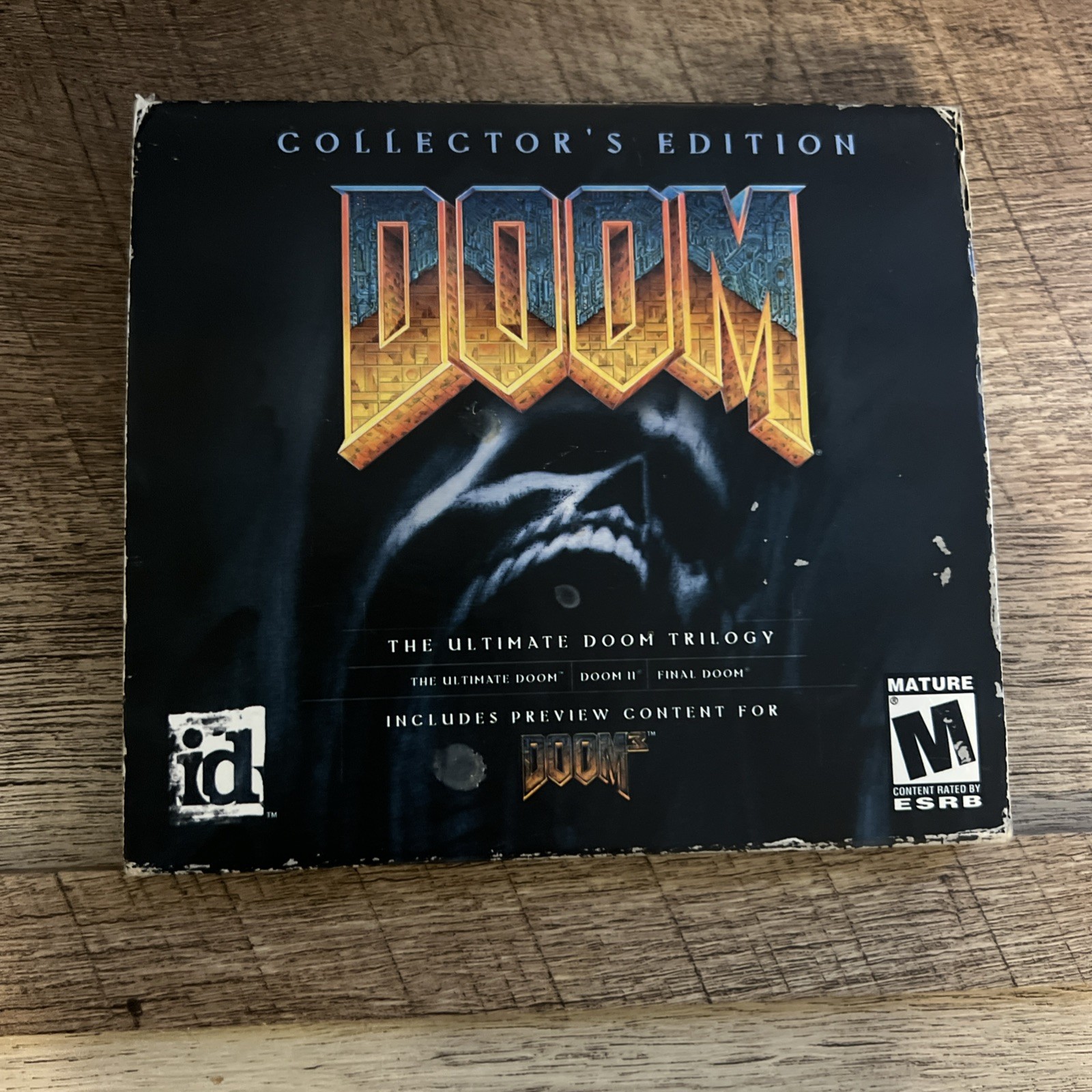 DOOM Collector’s Edition Ultimate Trilogy PC CD-ROM Doom 1 II Final Doom, Rare