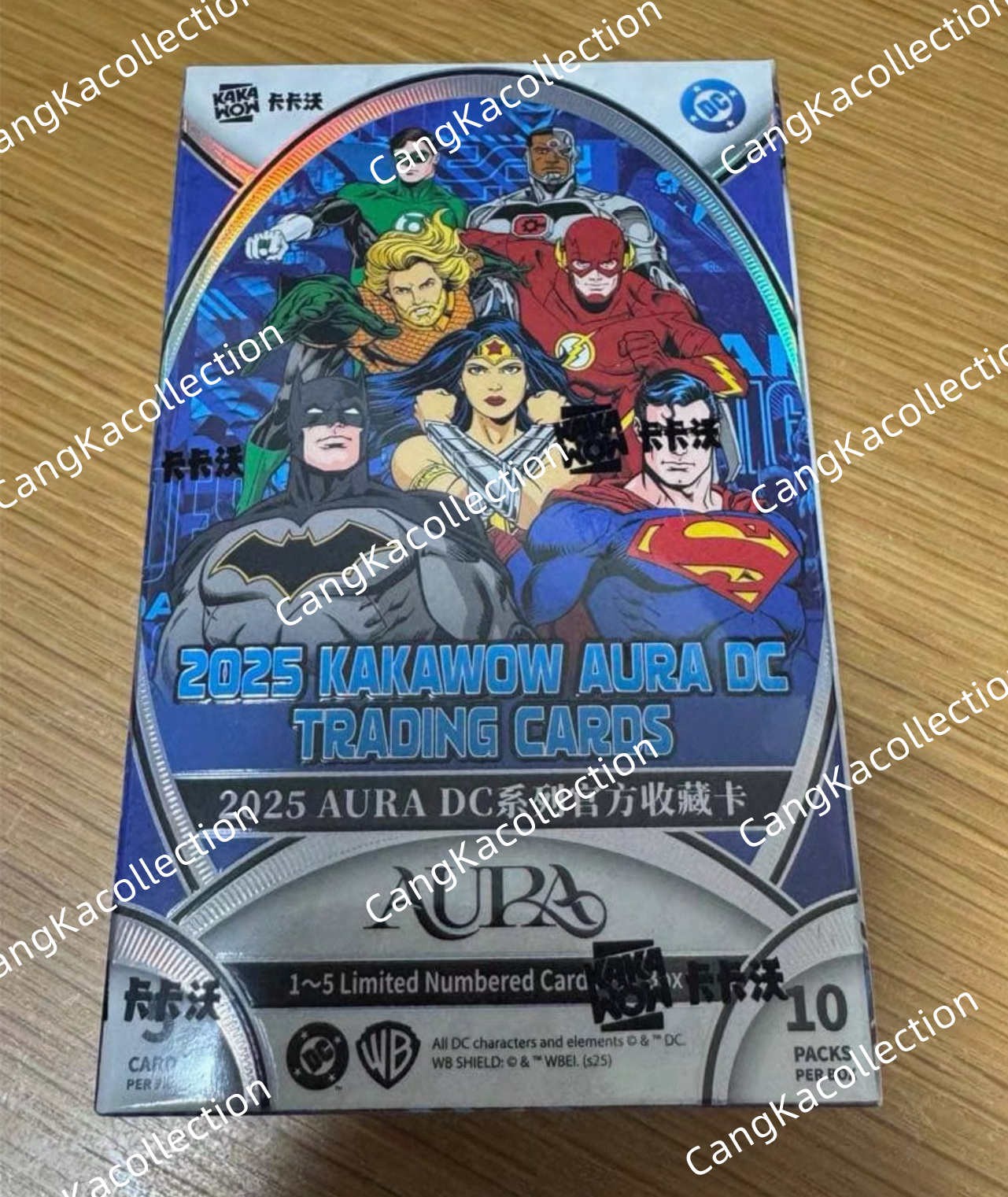 2025 Kakawow AURA DC Collection Trading Cards Sealed Booster Box In Stock