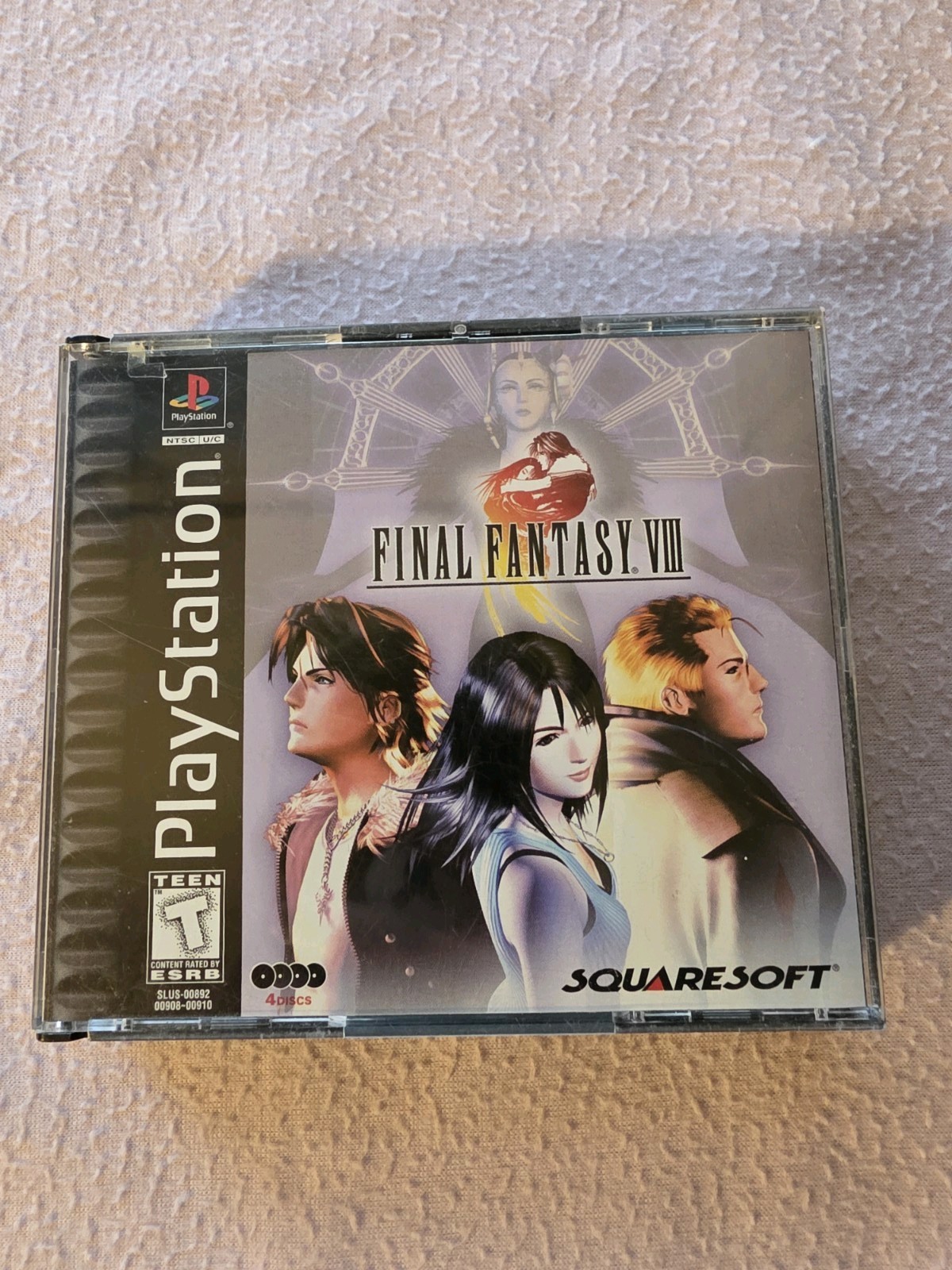 Final Fantasy VIII 8 PS1 Original Black Label CIB - Complete with Manual