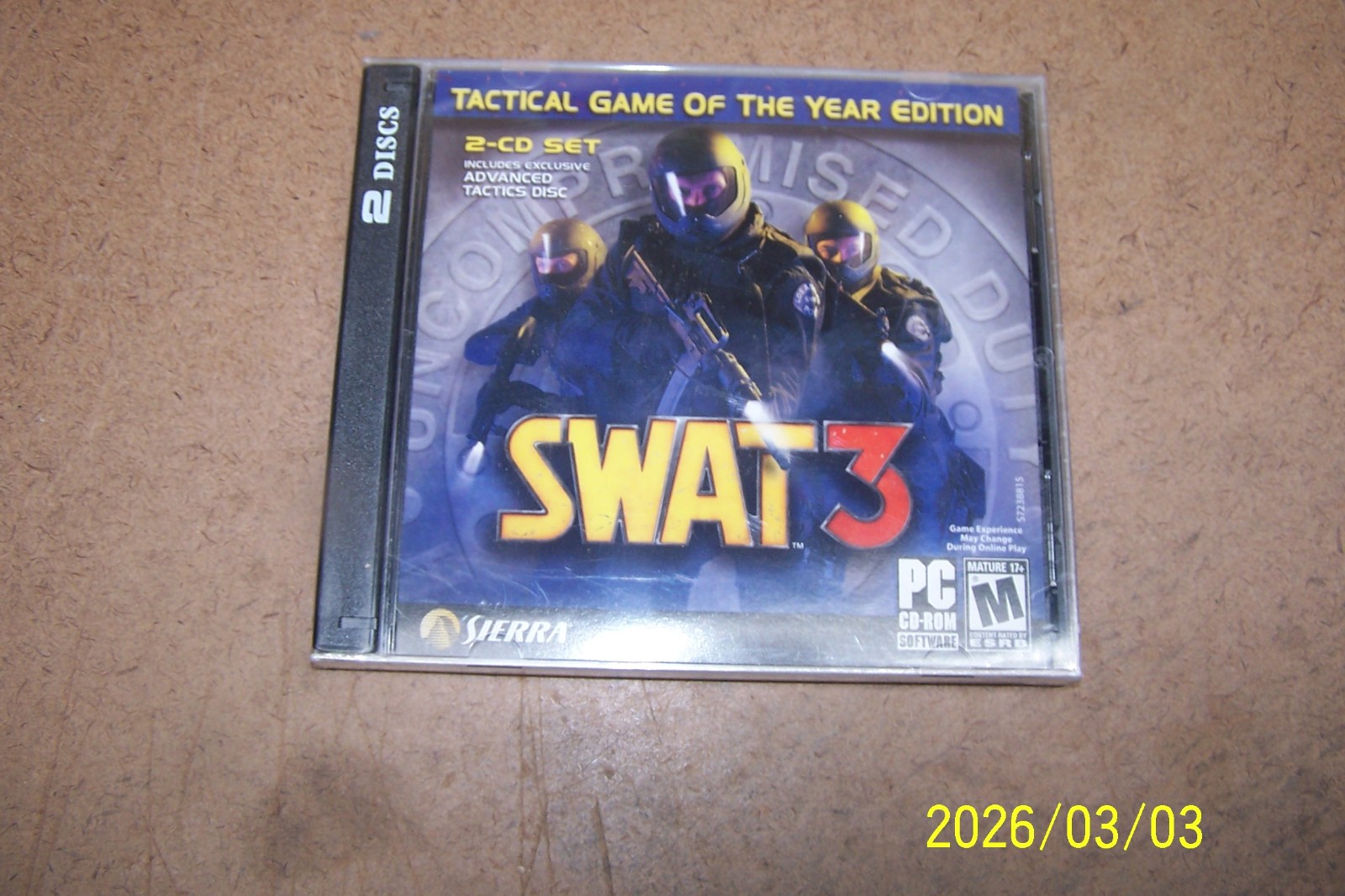 Police Quest Swat 3 Tactical game of the Year