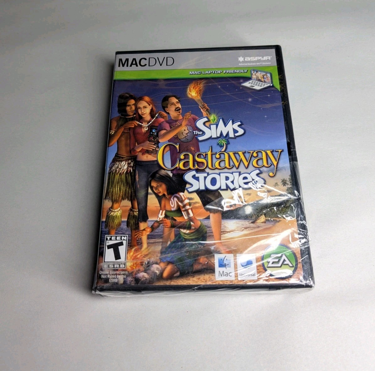 Sims: Castaway Stories (MAC DVD) New (Package Ware)