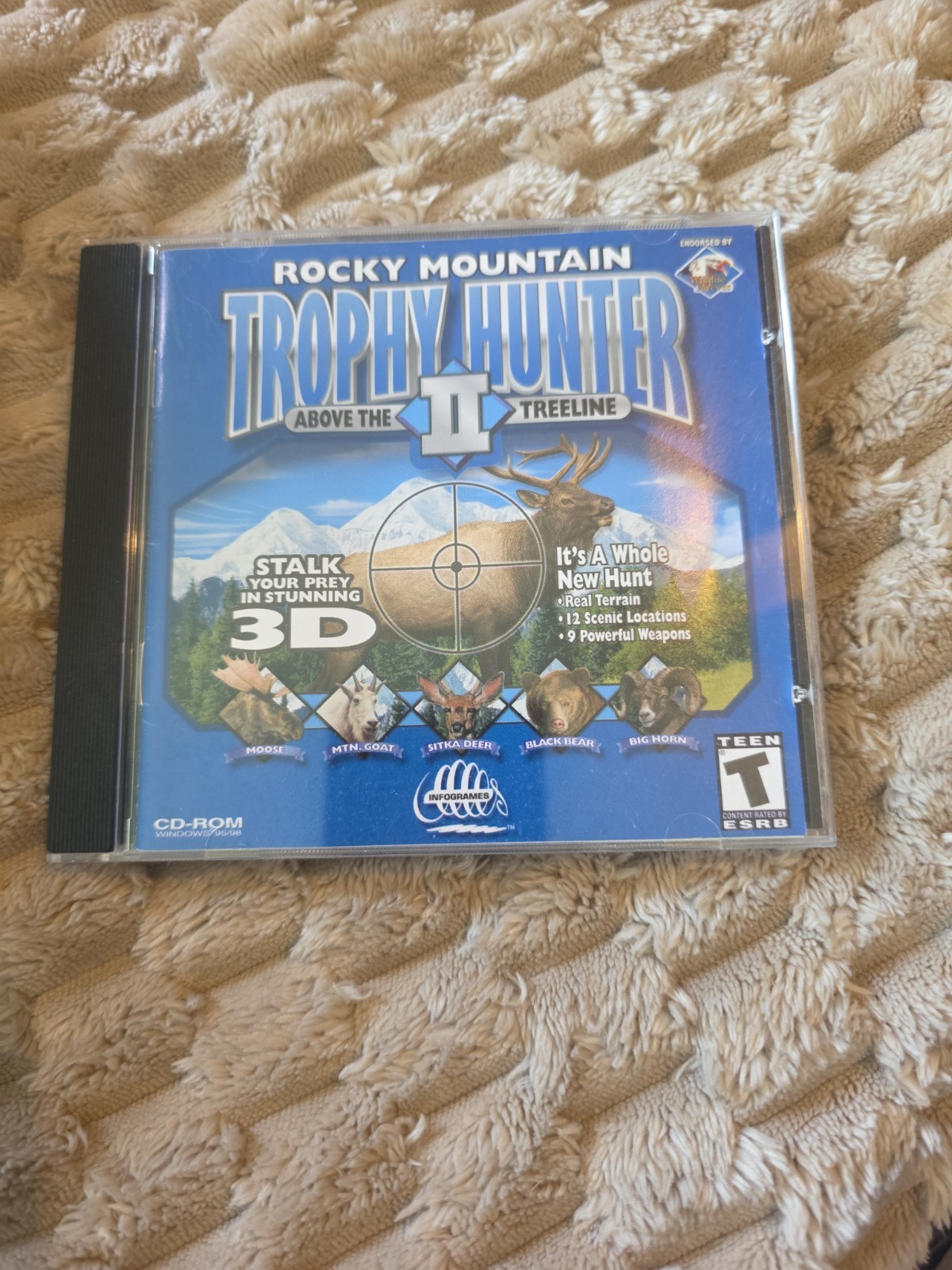 Trophy Hunter 2 - Vintage Game- CD Rom