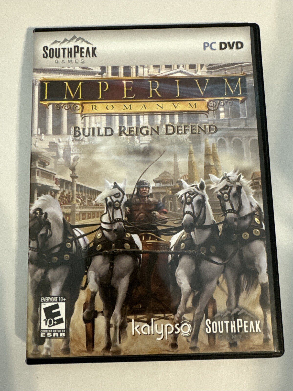 Imperium Romanum Build Reign Defend PC DVD 2008