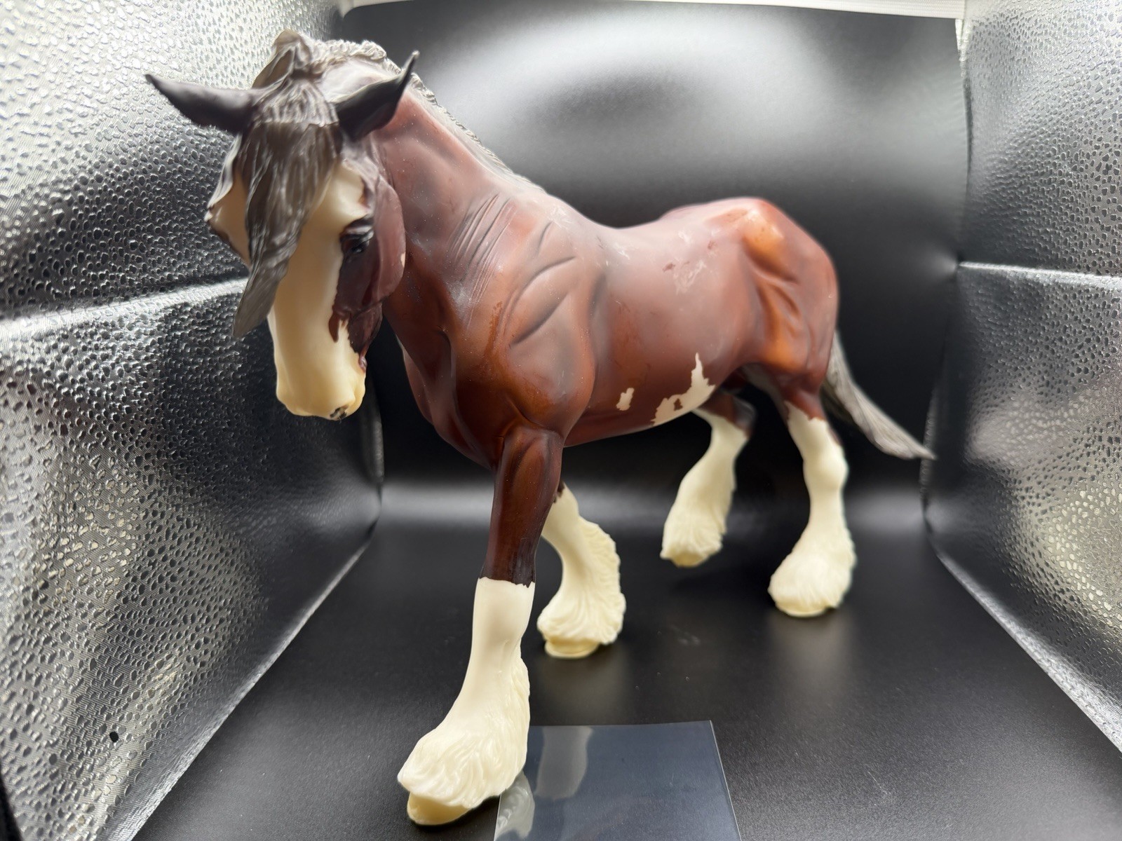 Breyer #1716 SBH Phoenix Clydesdale Stallion Bay Sabino Othello Mold Retired