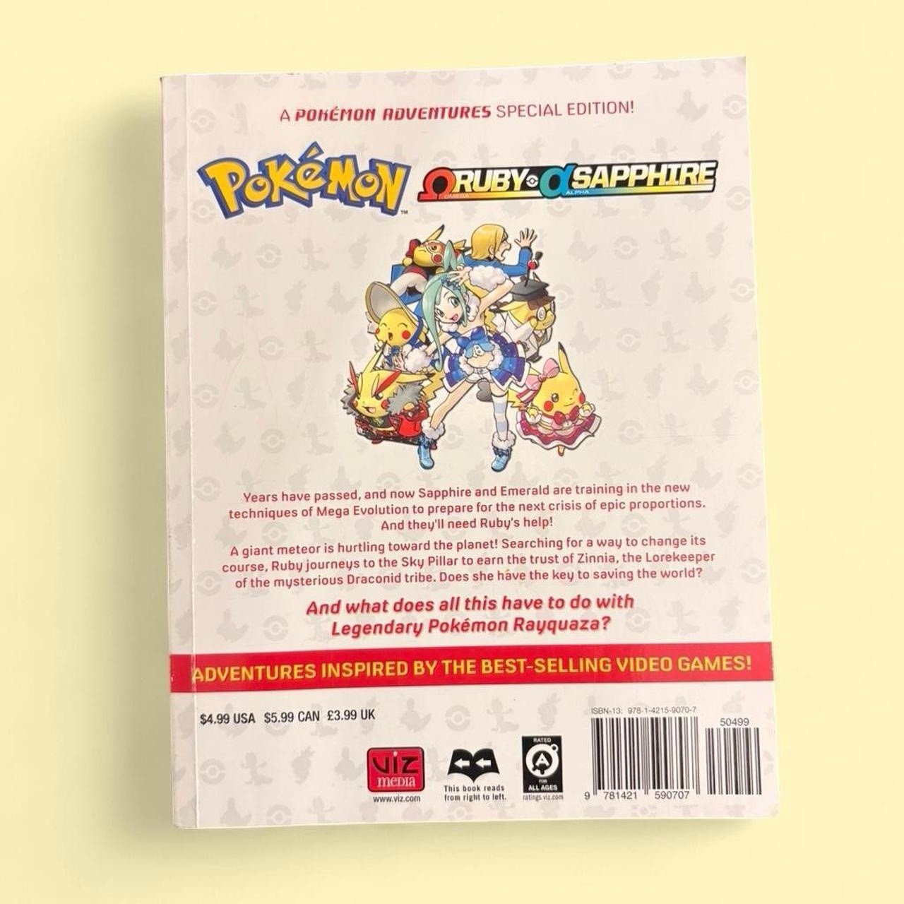 Pokemon Omega Ruby & Alpha Sapphire Vol. 1 VIZ Media Manga Ruby Sapphire