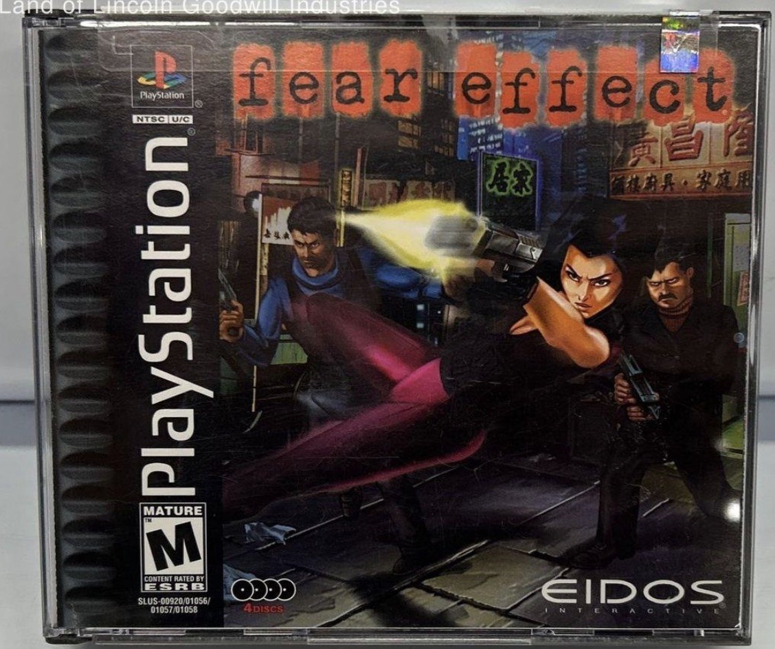 Fear Effect (Sony PlayStation 1, 2000) Brand New Sealed