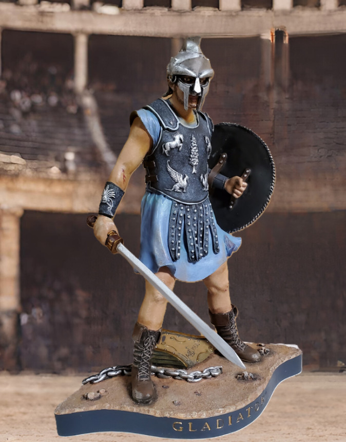 GLADIATOR: The Statue of MAXIMUS~Decimus Meridius~Rome~movie~2~Alien Director~N