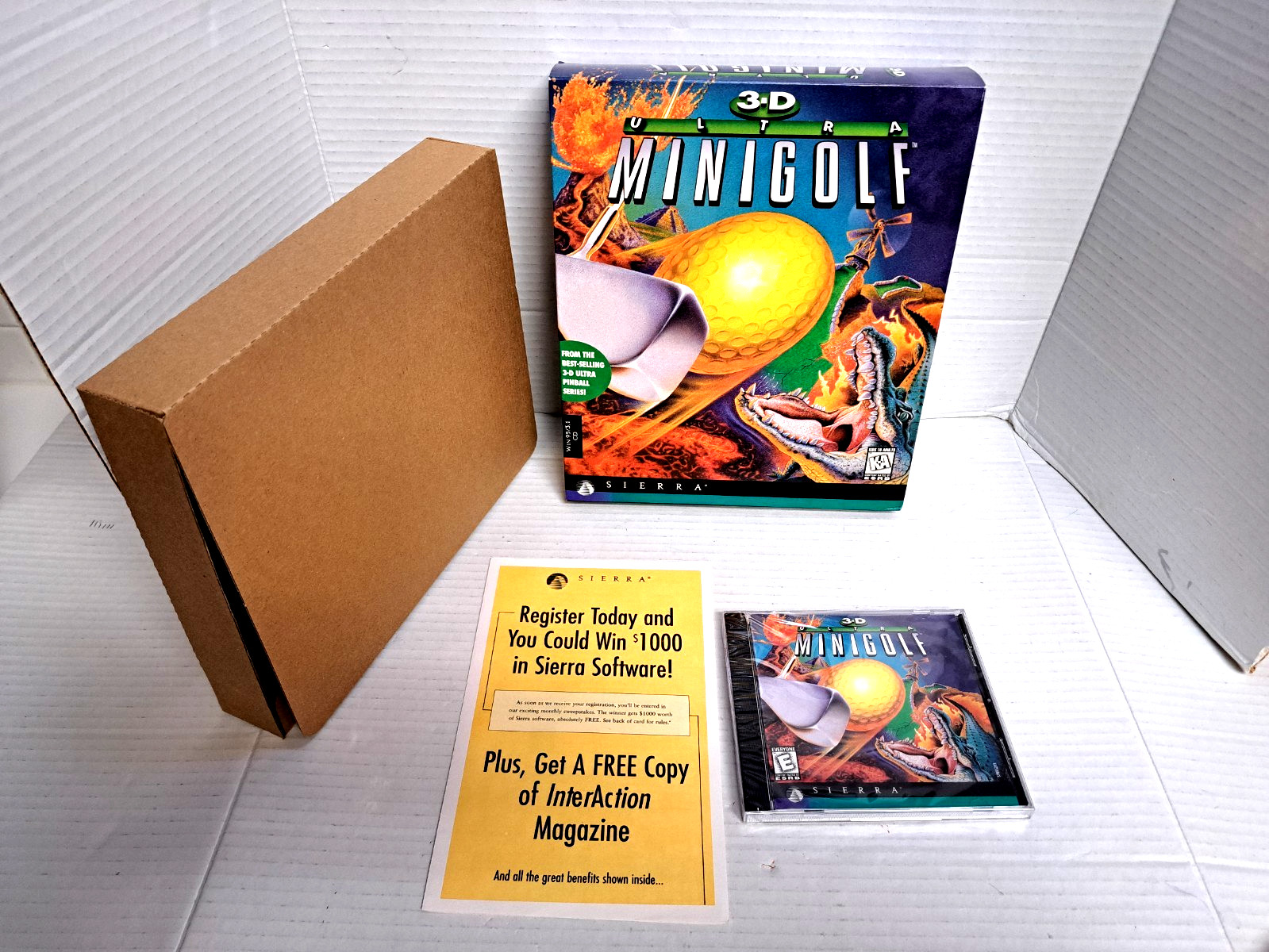 PC 3D Ultra Mini Golf big box new
