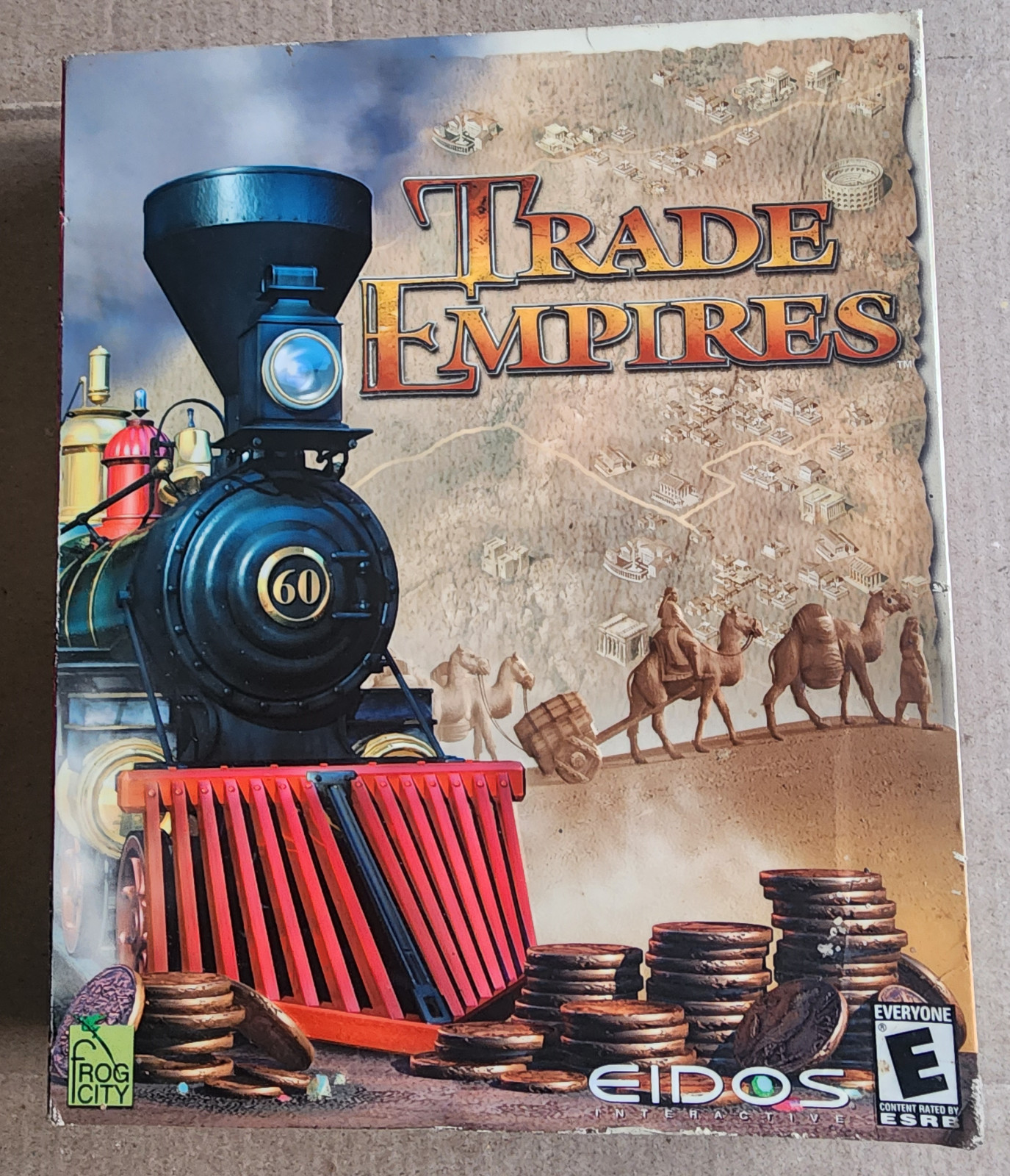 Trade Empires (2001) PC Big Box US Retail New Factory Sealed Trading Simulation