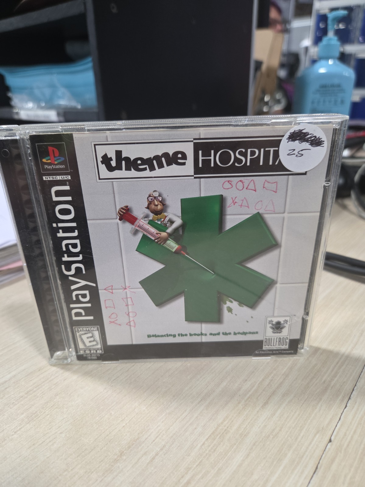Theme Hospital (PlayStation 1, 1998) - CIB w/ Registration Card - Tested Working