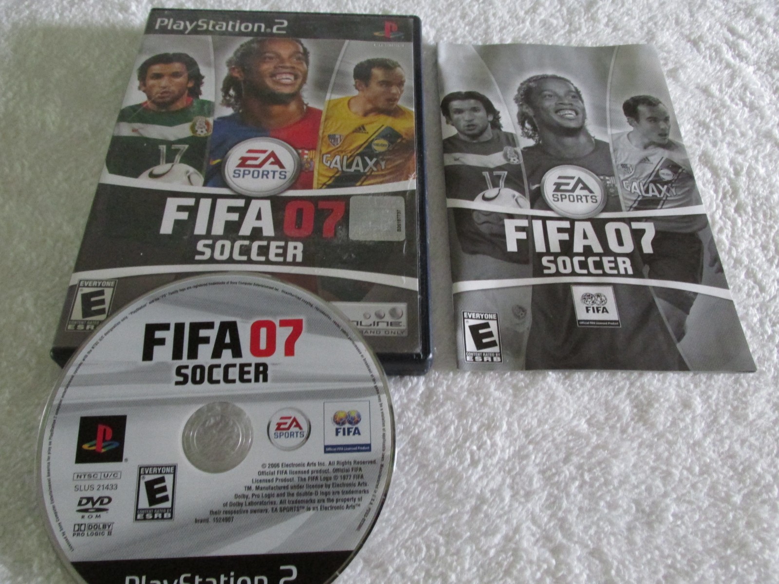 FIFA Soccer 07 (Sony PlayStation 2, 2006)  TESTED, WORKING...see pics.  Complete