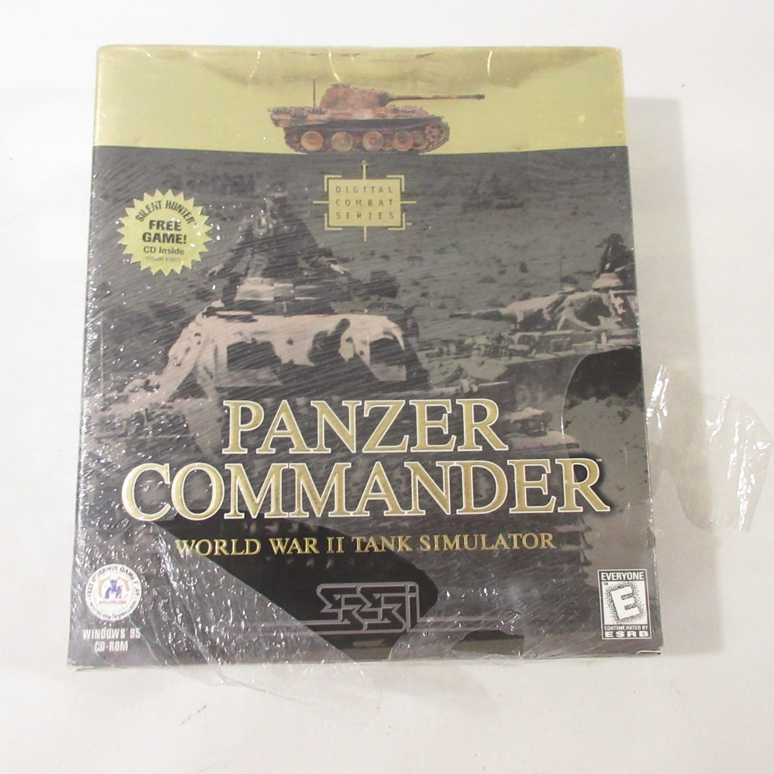 Panzer Commander World War II Tank Simulator PC CD-ROM Windows 95 NEW SEALED