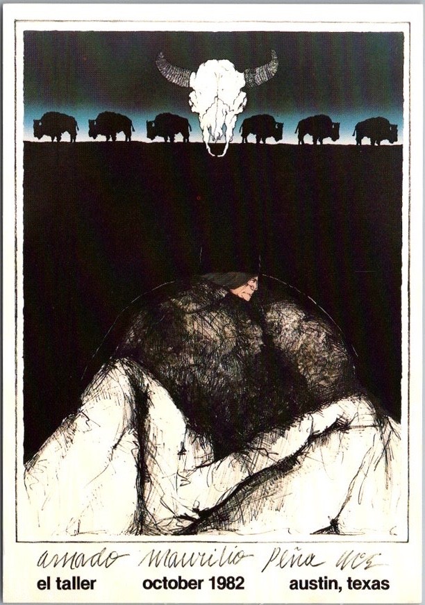 Artist-Signed AMADO MAURILIO PENA JR. 4x6