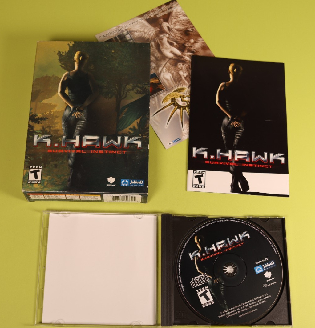 K. Hawk Survival Instinct PC 2003 Complete in Box