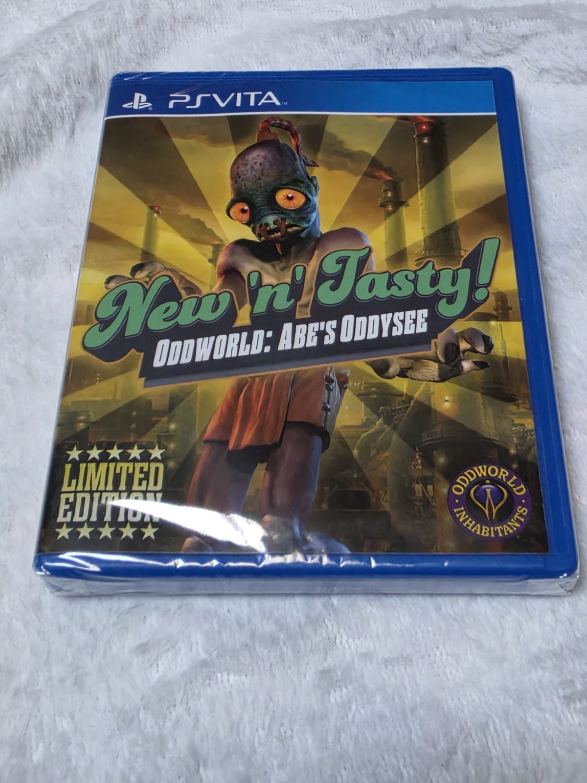 Oddworld : Abes Oddysee - New N Tasty (Sony PS Vita) Limited Run Games - SEALED 