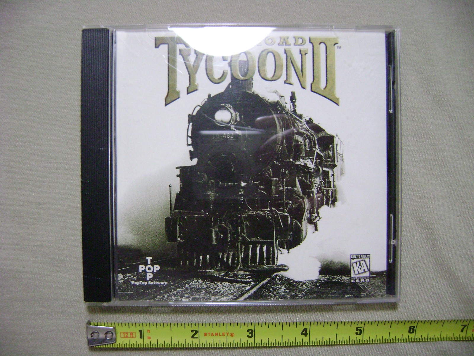 Railroad Tycoon II for PC (used) Railroad Tycoon 2 Trains Computer Videogame