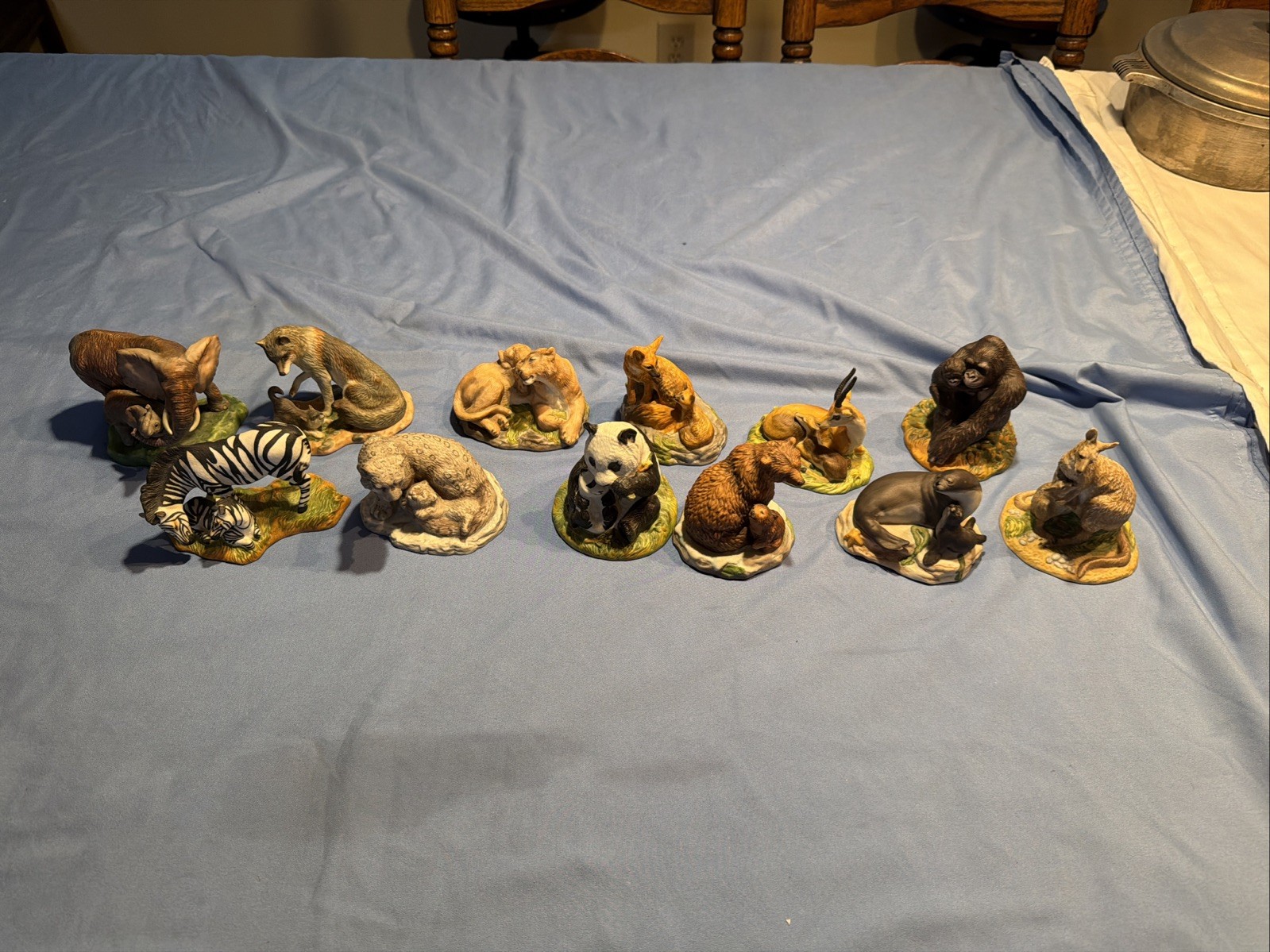 Vintage 1989 Franklin Mint Lot Of 12 Wildlife