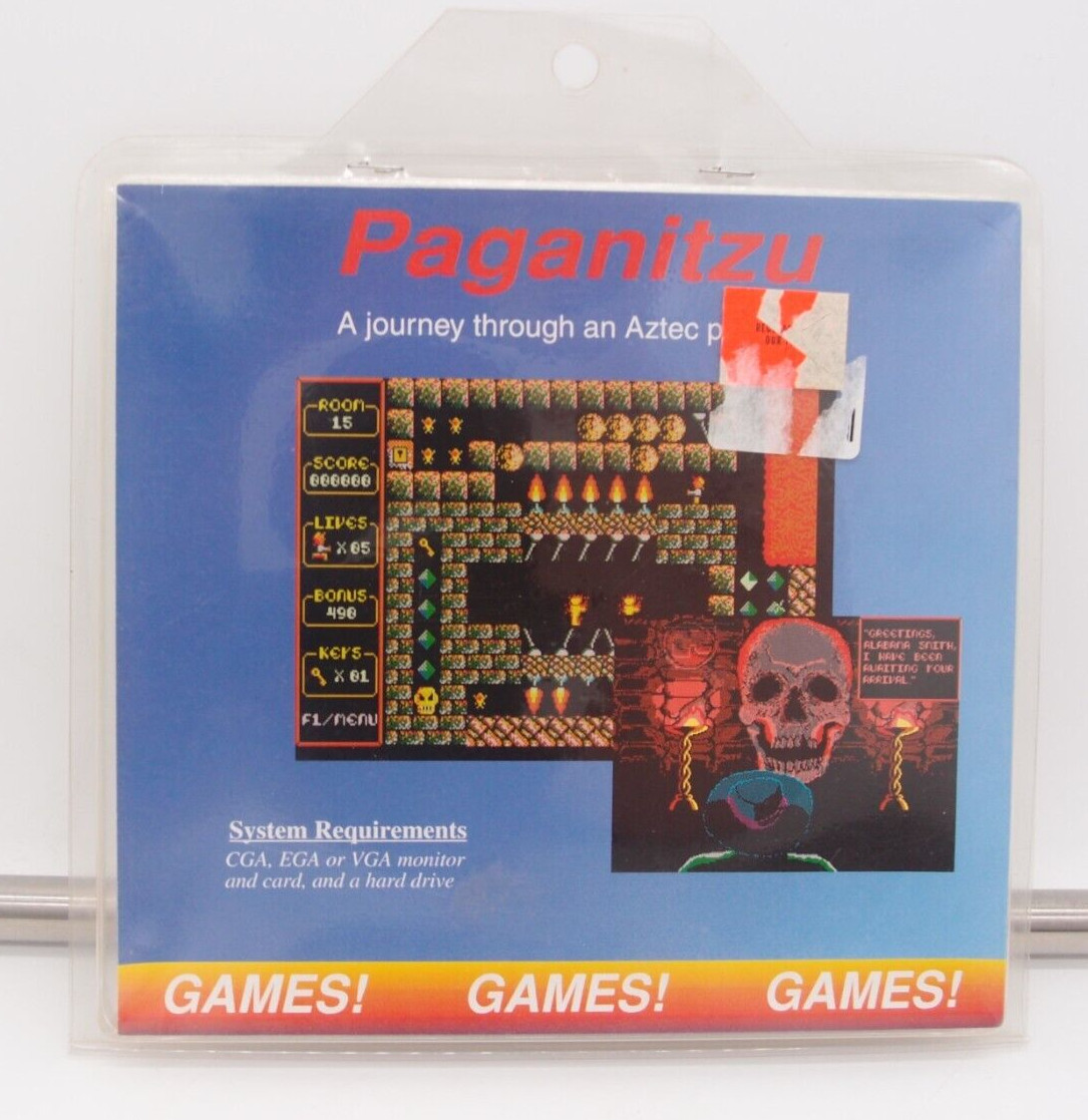 Paganitzu Shareware (PC, 1991, 5.25