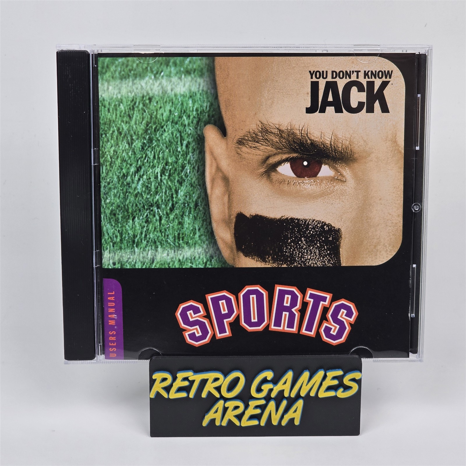 You Don't Know Jack: Sports (PC CD-ROM) Jewel CIB COMPLETE
