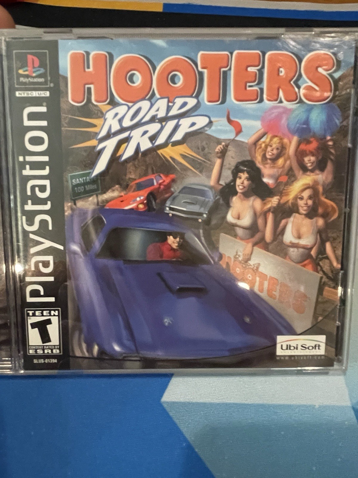 Hooters Road Trip, PS1, CIB, Great condition, Tested/working